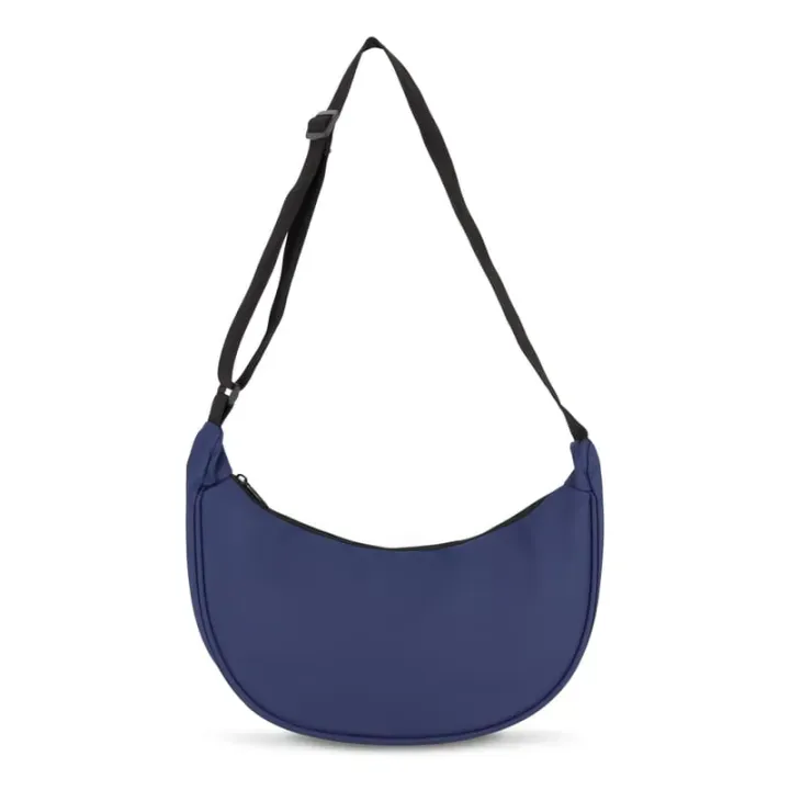 PU-coated R-PET 600D half moon sling bag 20L - LT95358 (N0010)